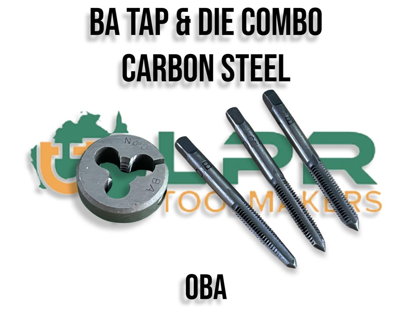 BA Taps & Die Combination Set (0BA to 10BA) - Suits Model Makers & Engineers