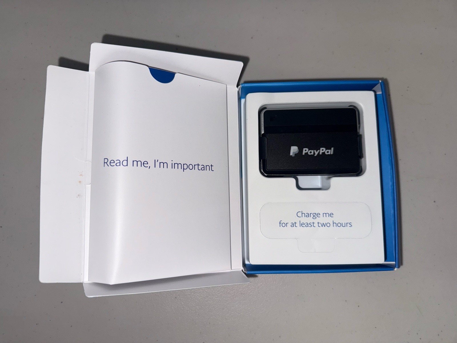 PayPal HERE Chip and Swipe Reader Mobile Card Reader New Open Box