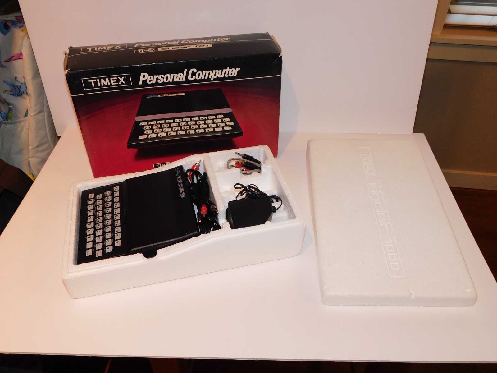 Timex Sinclair 1000 Personal Computer + Box Manual CIB NIB Keyboard - NEW UNUSED