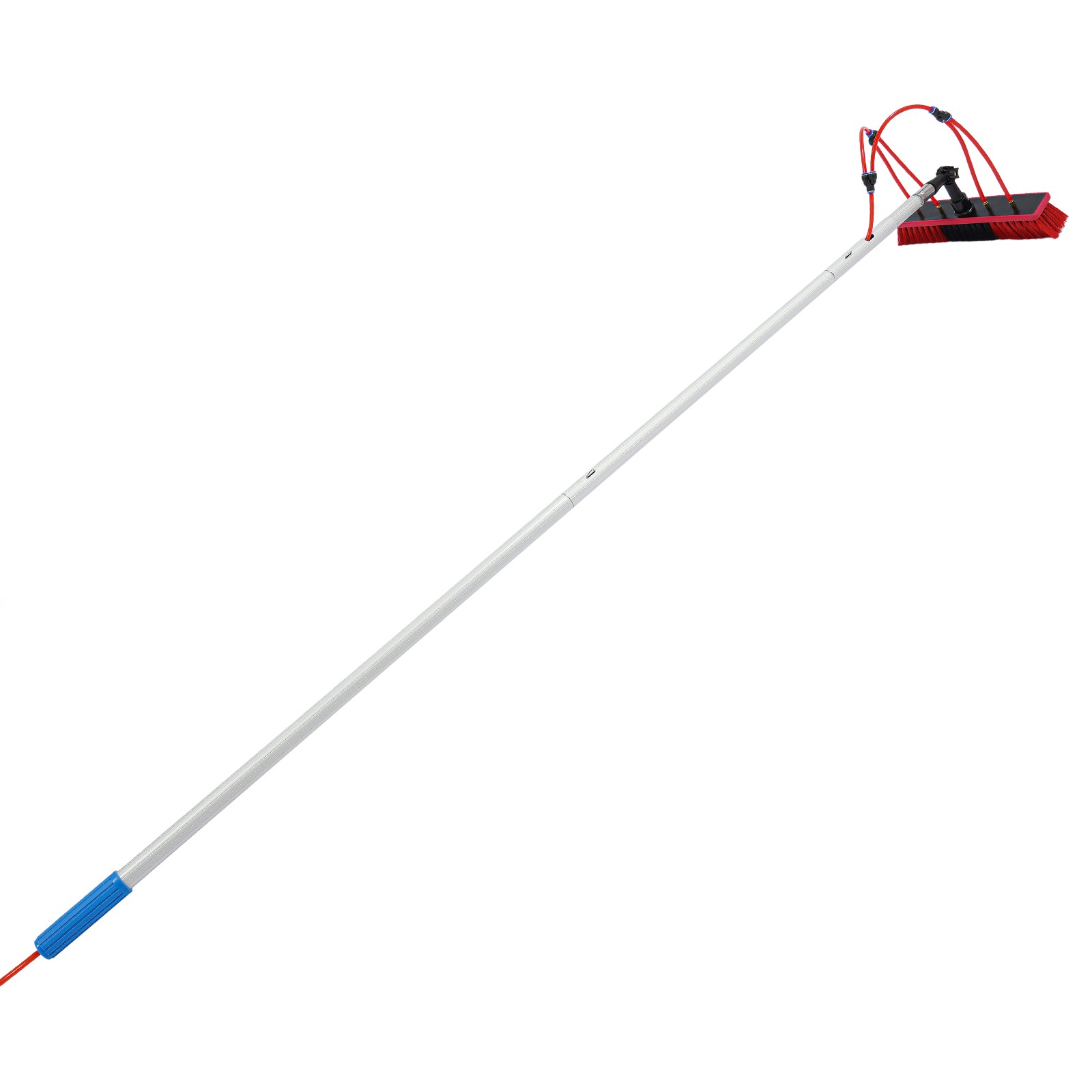 Solar Panel Cleaning Brush Outdoor Window Adjustable Pole Cleaning Kit