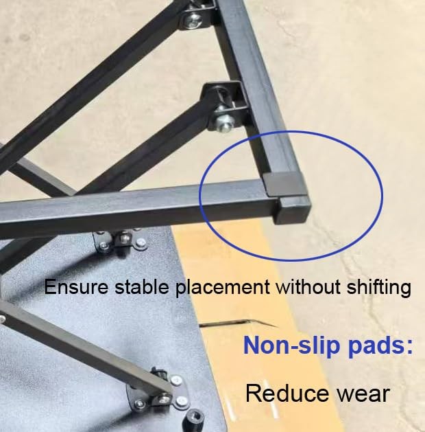 VebaCidi Height Adjustable Sit to Stand Desk Riser, Compact Compact, Black