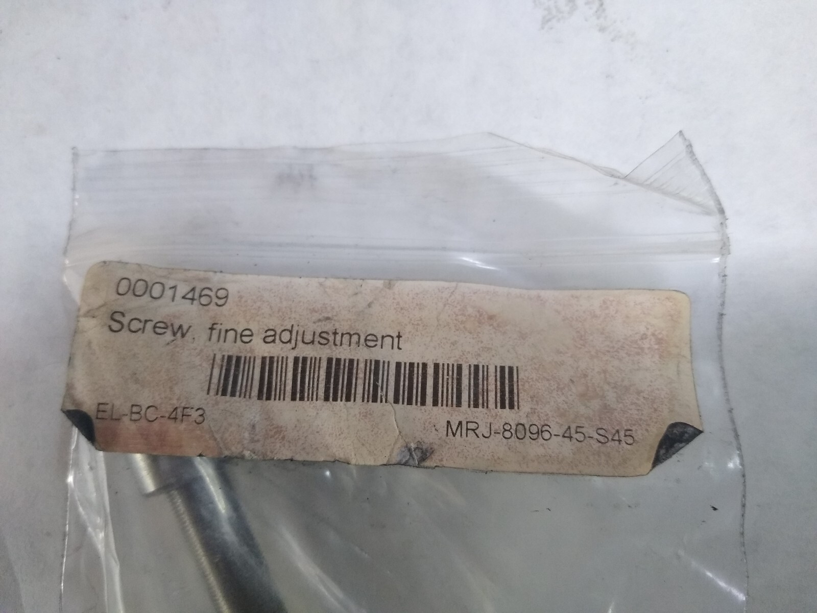 STILSON SCREW FINE ADJUSTEMENT MRJ-8096-45-S45