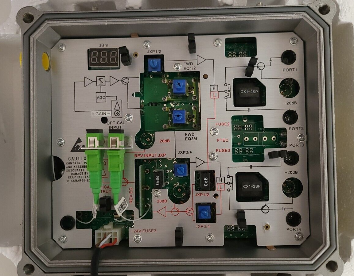 Optical Receiver OPT- 8604r Opticaltimes Optical Node Fiber Technologies