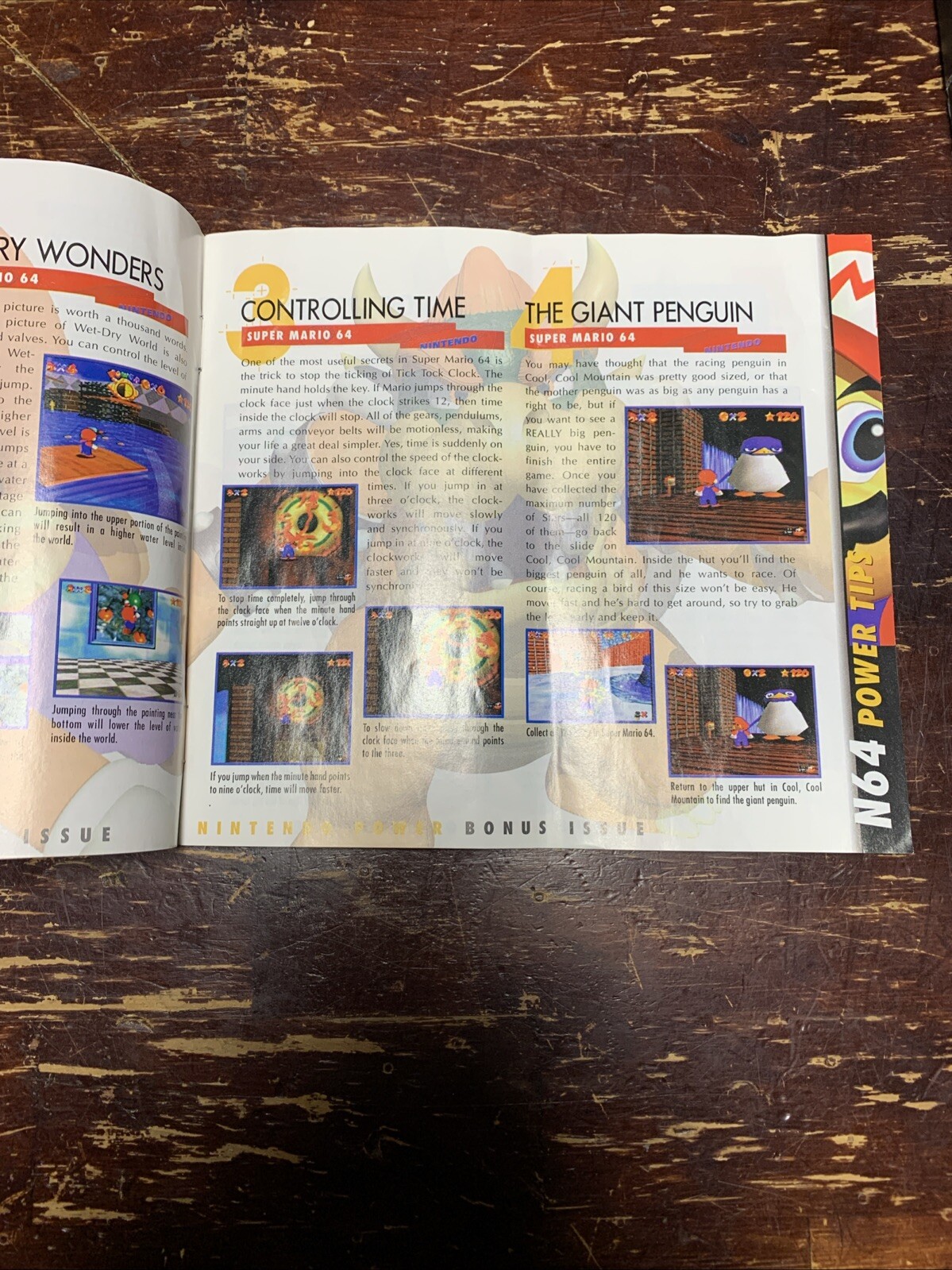 Nintendo 64 Power Tips Bonus Issue Magazine