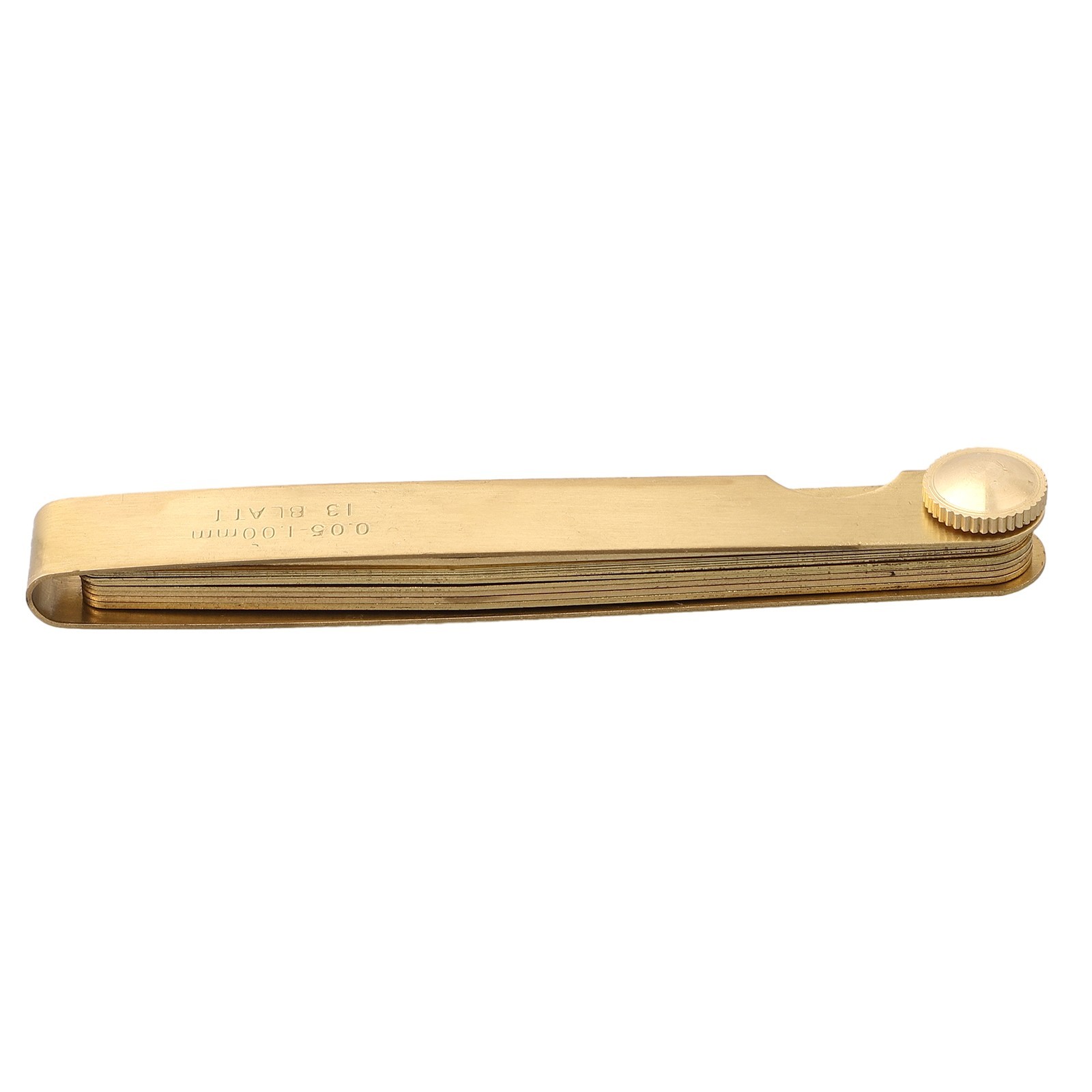 Measure Tool Feeler Gage Brass Engineers Measure Tool Suitable For Designers