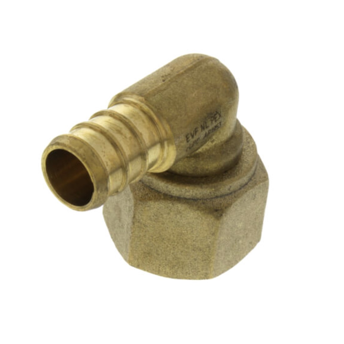 Drip Depot Brass PEX-B Barb x FPT Elbow Adapter