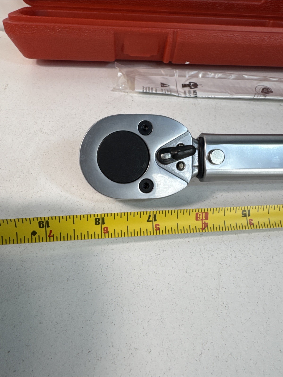 TEKTON 24335 1/2 inch Click Torque Wrench