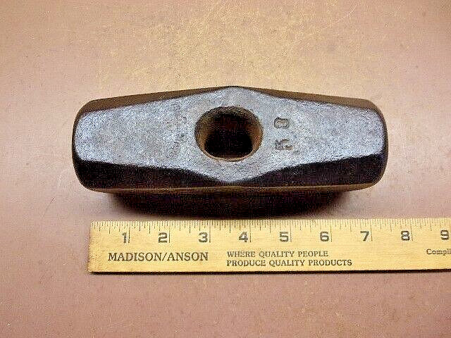 Vintage USA Made 7 LB. 10 OZ. SLEDGE HAMMER HEAD Vintage Blacksmithing Hammer