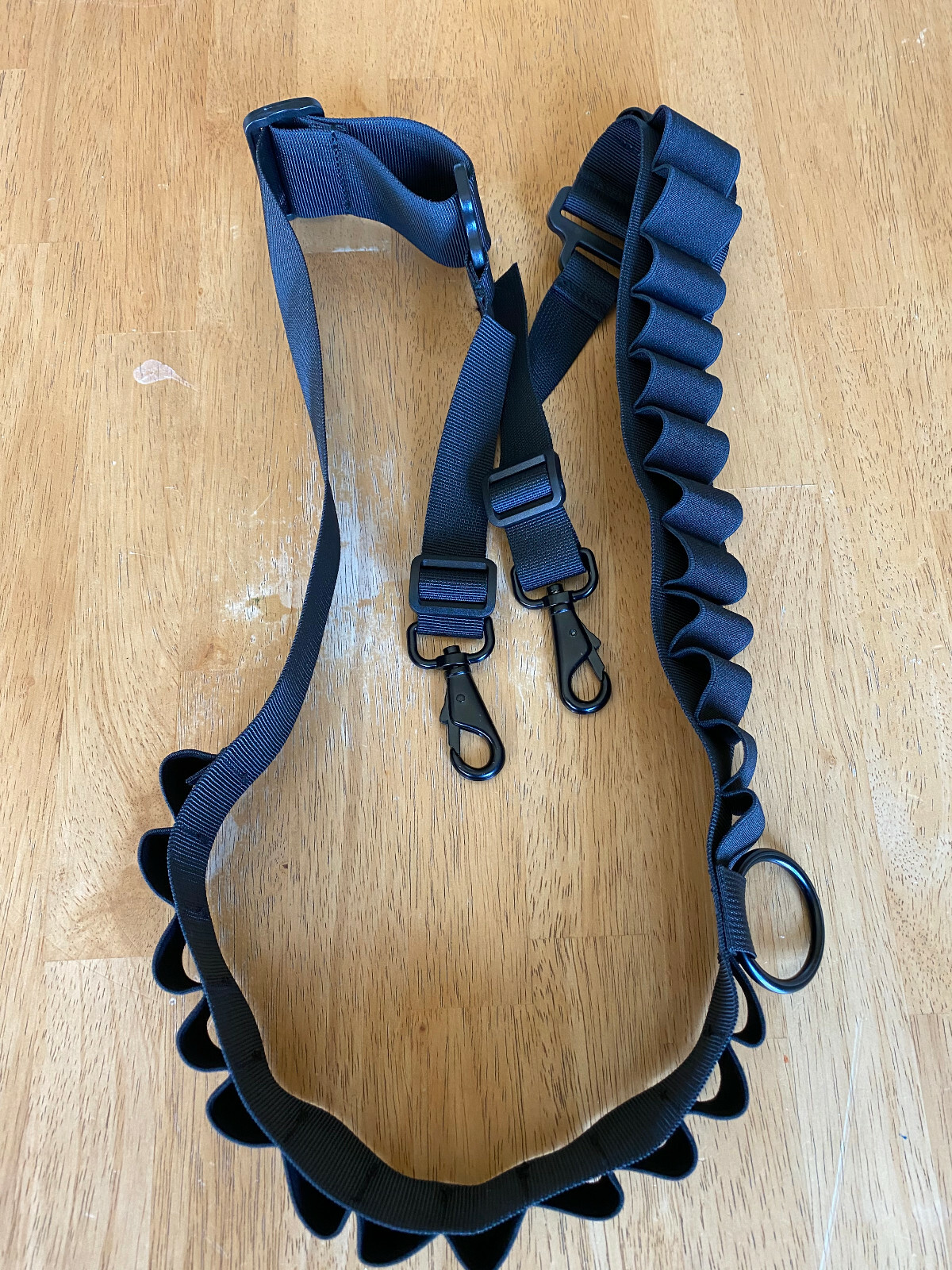 Tactical 2 Point 25 Shell Rifle Shotgun Sling Bungee Gun Strap System Adjustable