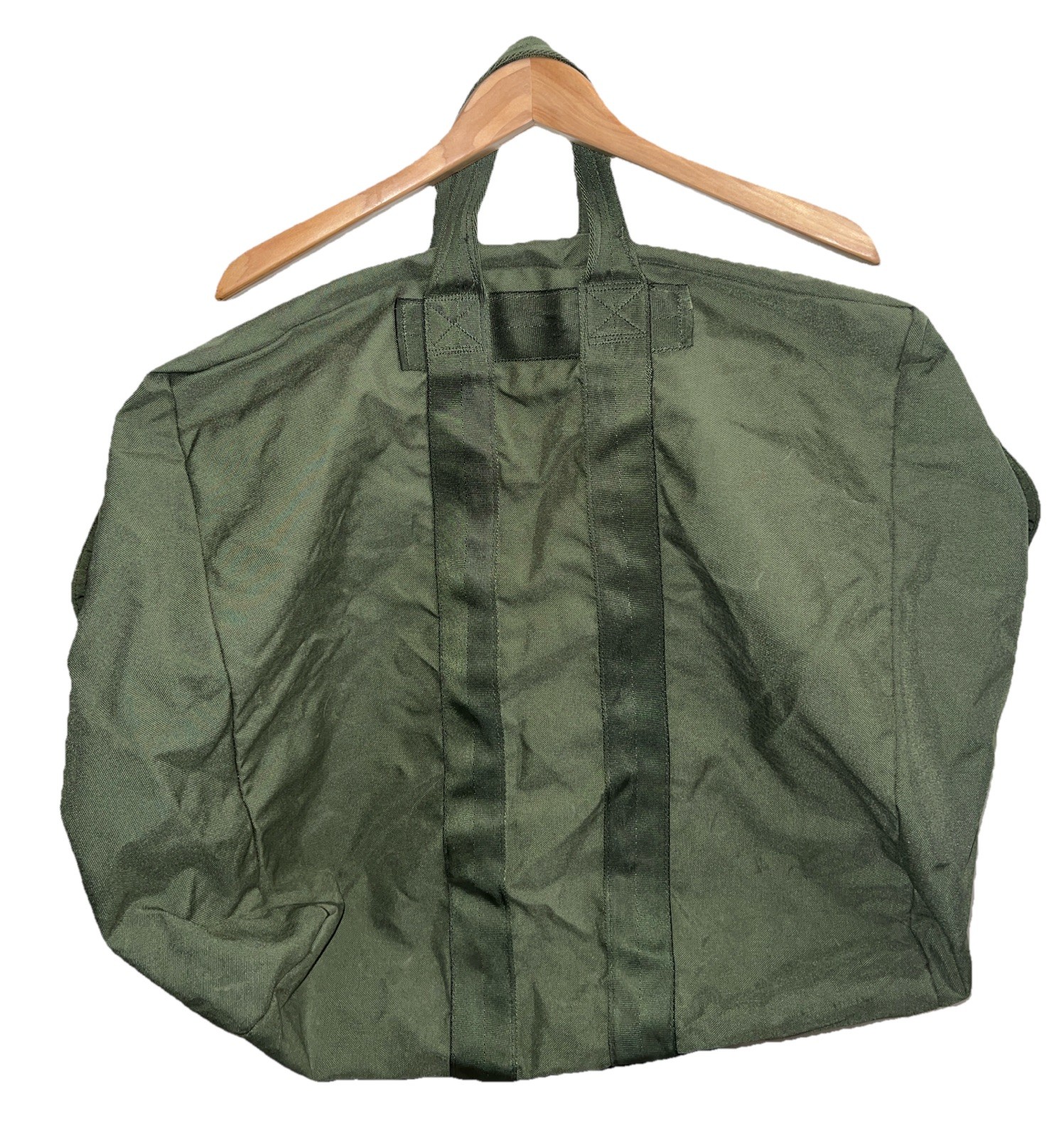 Military EUC Flyers Large Kit Bag,Green, Aviator Crew, Nylon,30” Long x 22” Wide