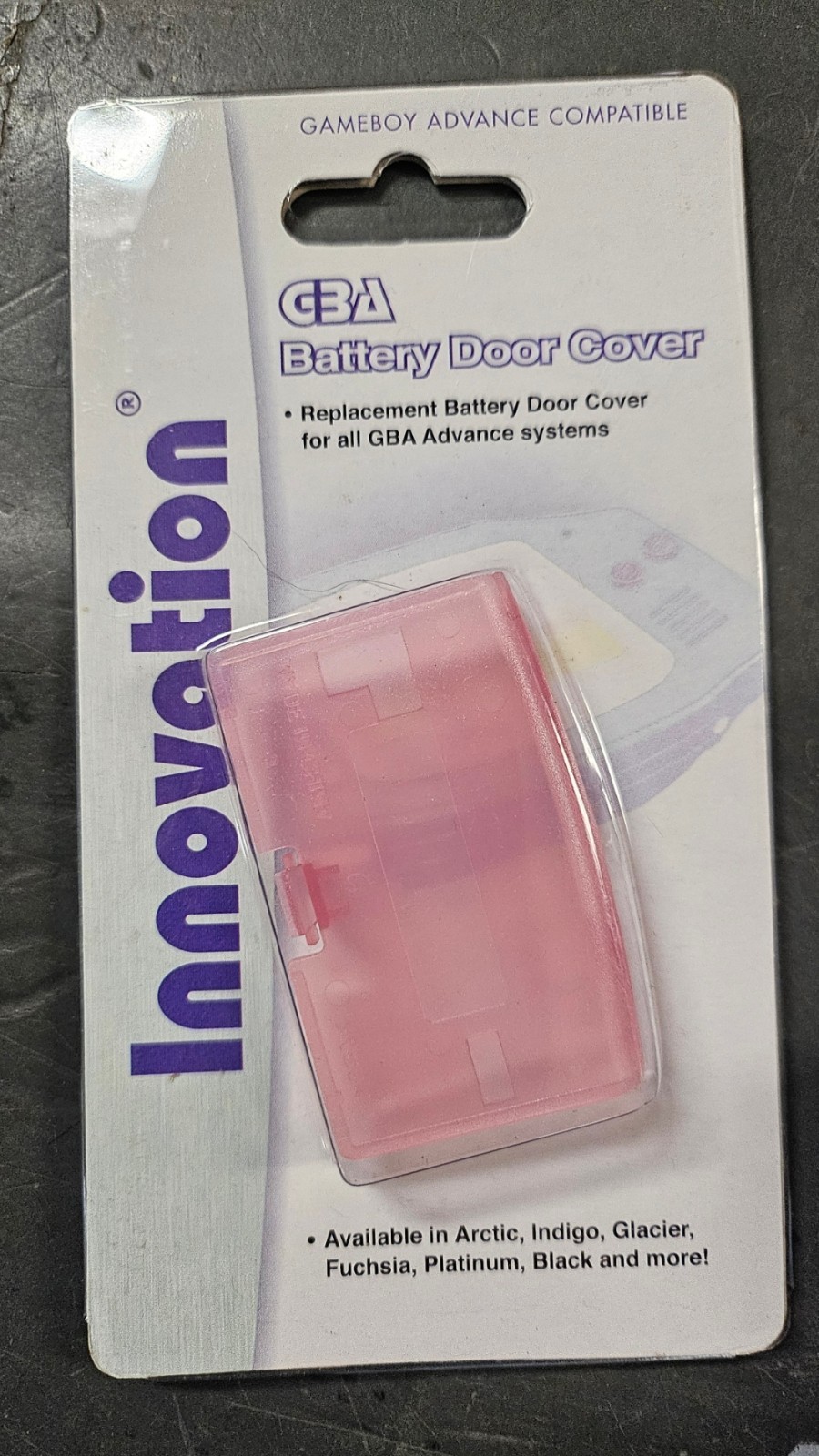 New Battery Door Cover for Nintendo Gameboy Advance GBA Pink Fuchsia