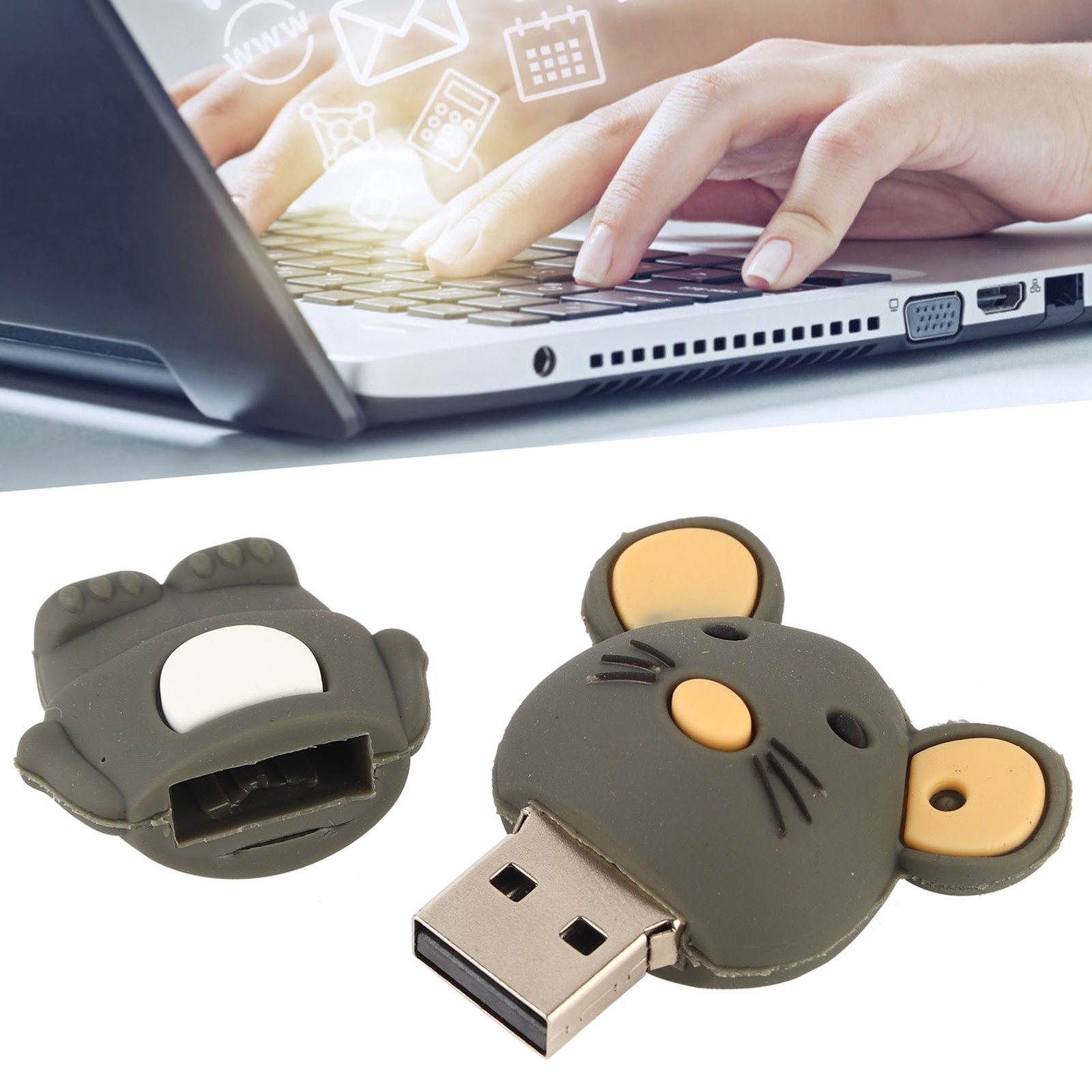 Thumb Drive Novelty Style For Digital Data Sharing Easy To Use