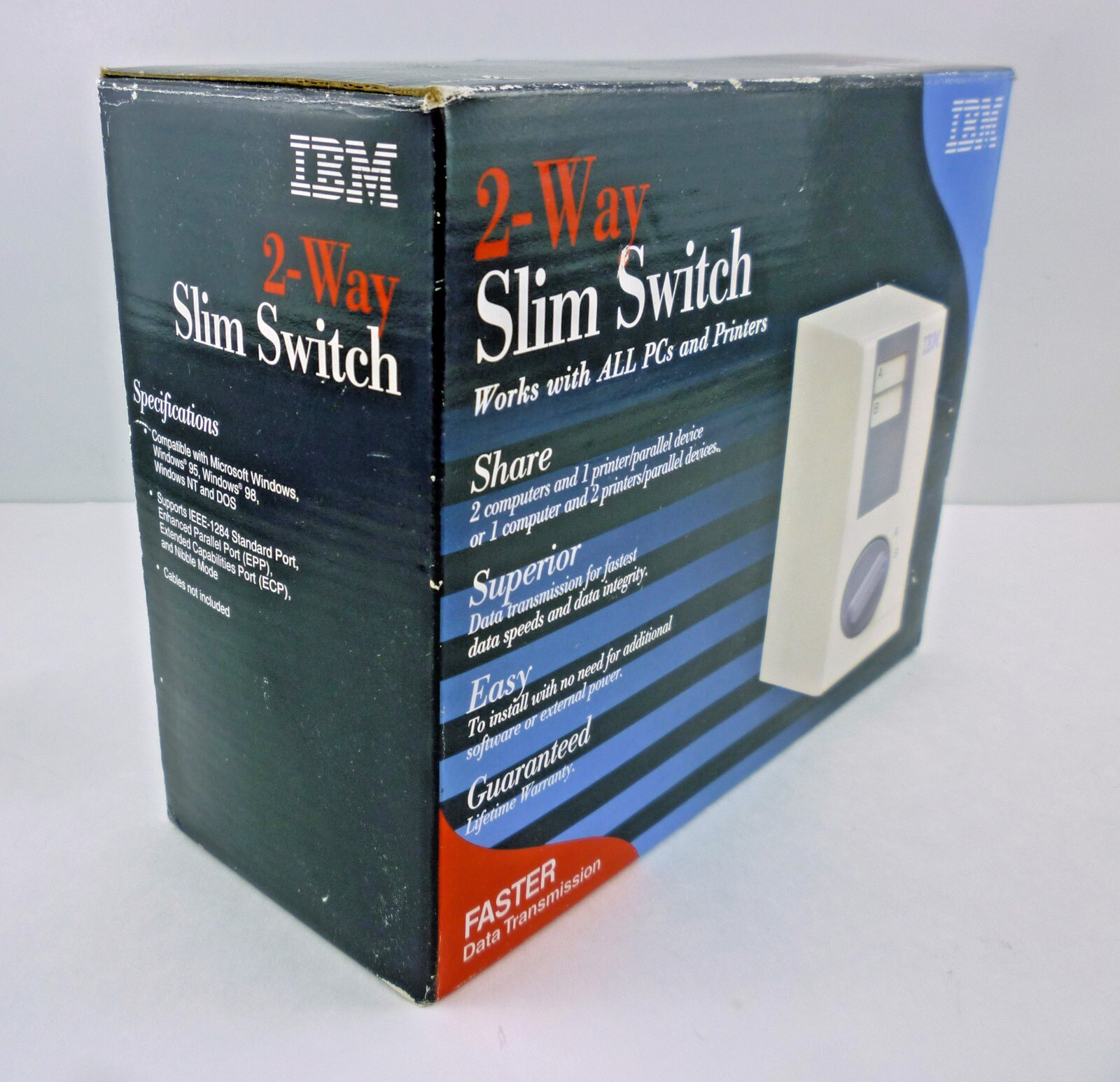 Vintage IBM 2-Way Slim Switch