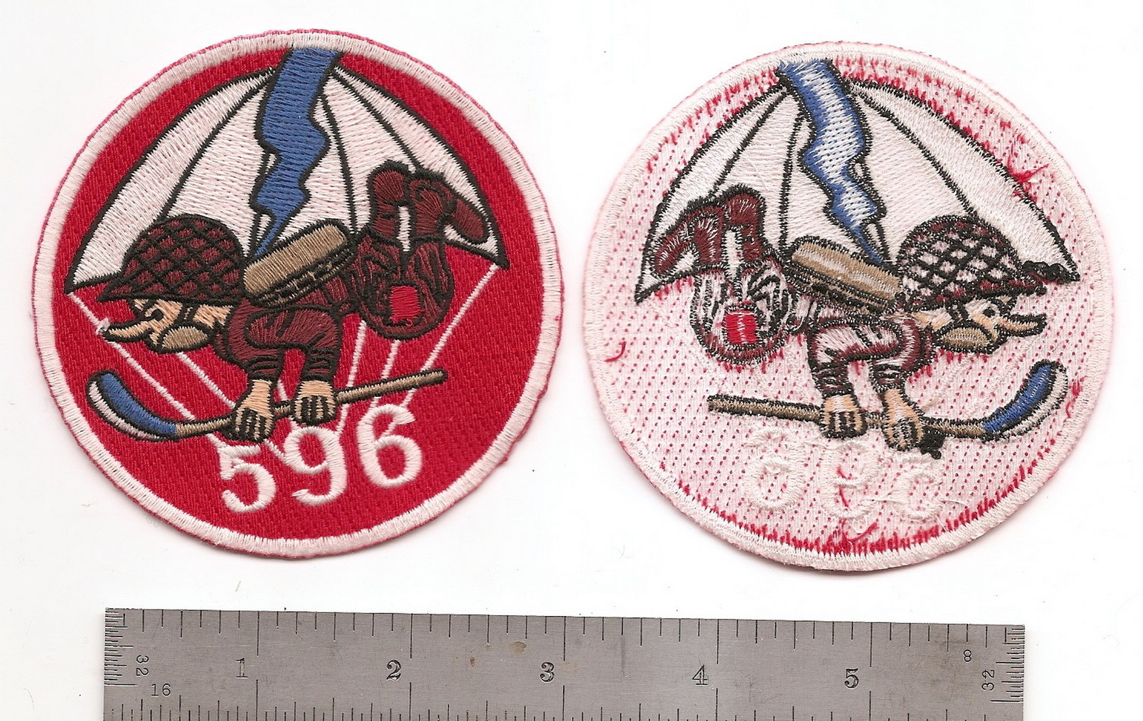 #174  US ARMY 596TH AIRBORNE  PATCH