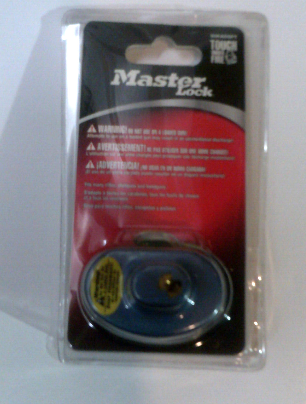 1 Count Master Lock 90KADSPT Tough Under Fire Fits Many Rifles Shot & Handguns