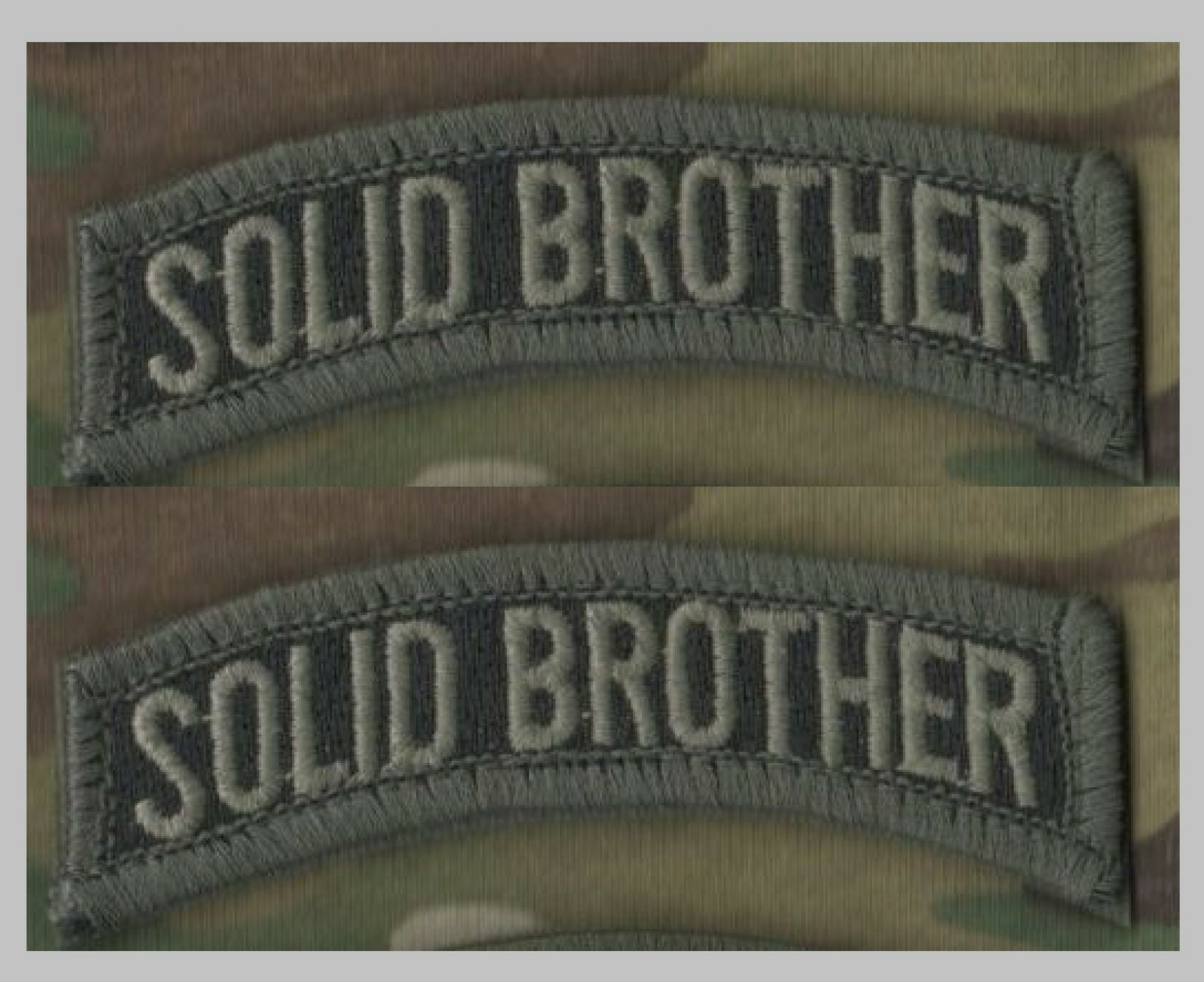 JSOC RANGERS SPECIAL FORCES SFG ODA JTF OPERATOR VeIcrọ 2-TAB OD: Solid Brothers