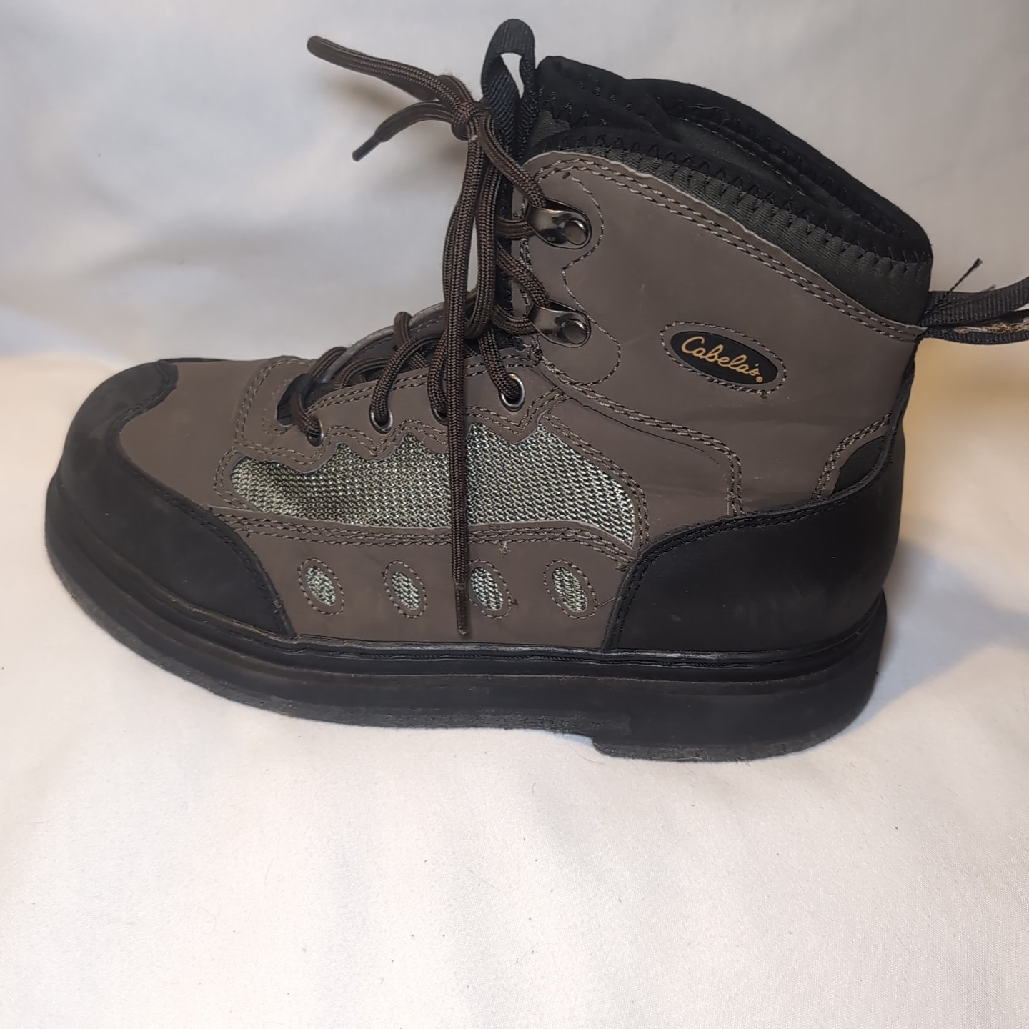 Cabela's Ultralight Studdable Felt Sole Fly Fishing Wading Boots Men's US 9