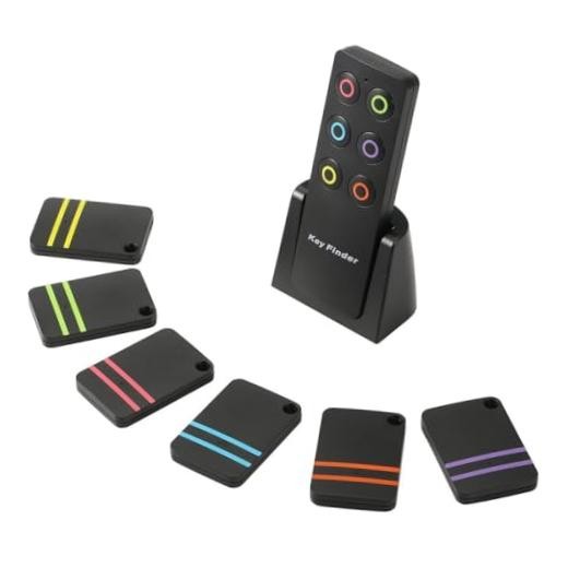 High-Volume Key Finder and Item Locator with RF Technology: 85dB+ Sound, 131ft