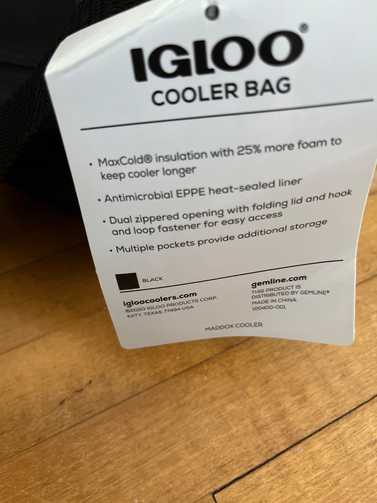 Igloo Chevrolet Soft Cooler NWT