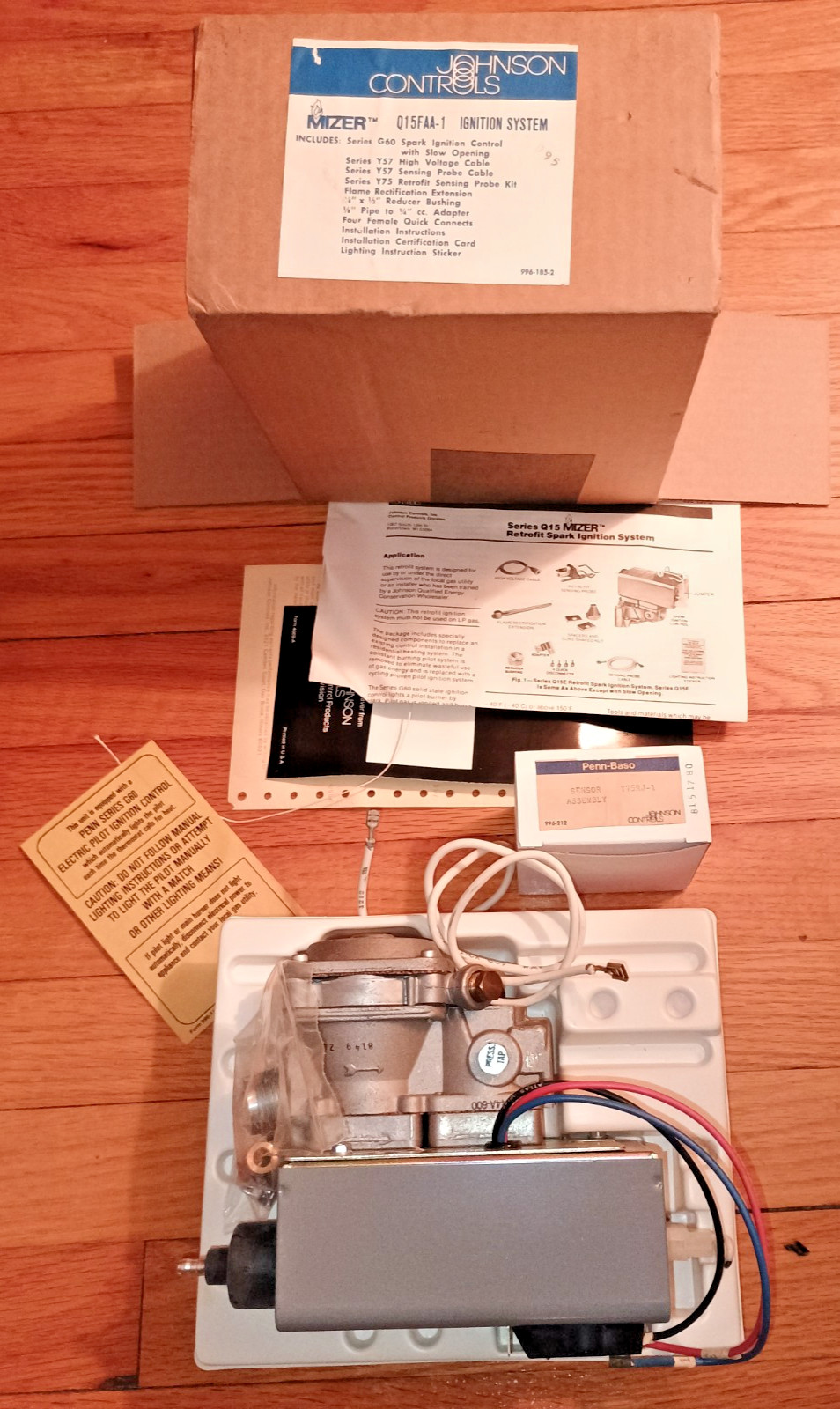 NEW JOHNSON CONTROLS MIZER Q15FAA-1 Ignition System New Open Box