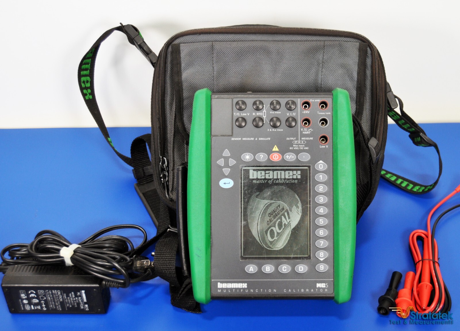 Beamex MC5 Multifunction Process Calibrator Fluke Leads - NIST Calibrated