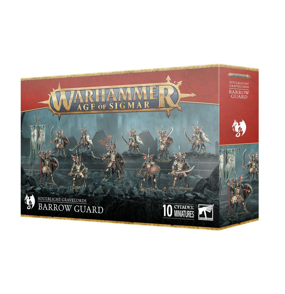 Soulblight Gravelords: Barrow Guard - Warhammer Sigmar - New! 91-84