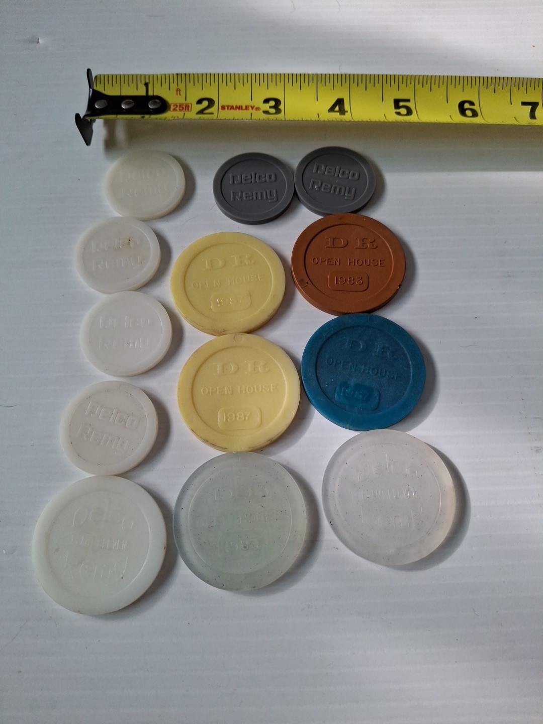 1980s VINTAGE DELCO REMY Open House Tokens/Coins- Anderson Indiana
