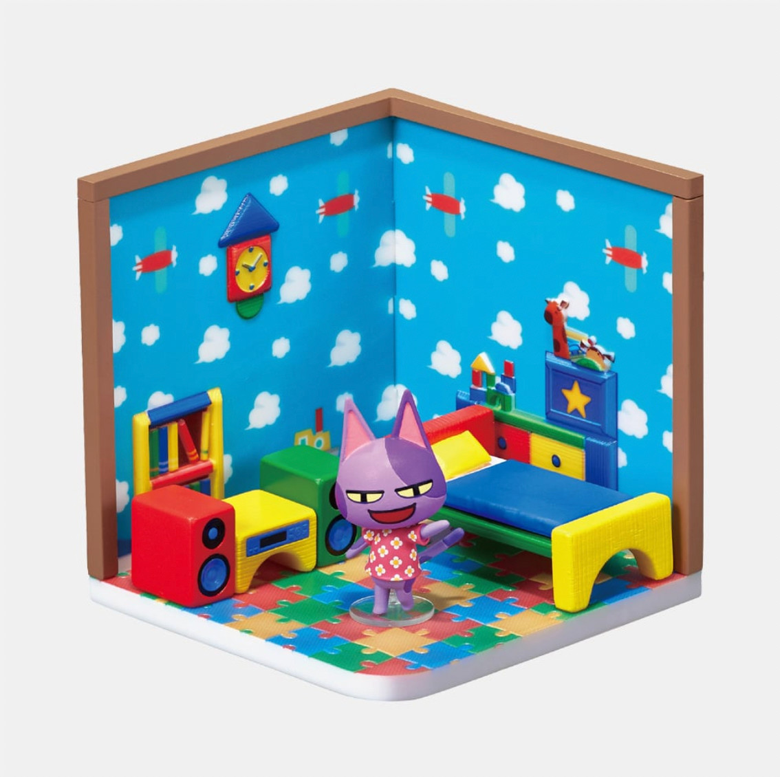 Animal Crossing Happy Room All 6 Types Complete Set Re-Ment New Figure Japan