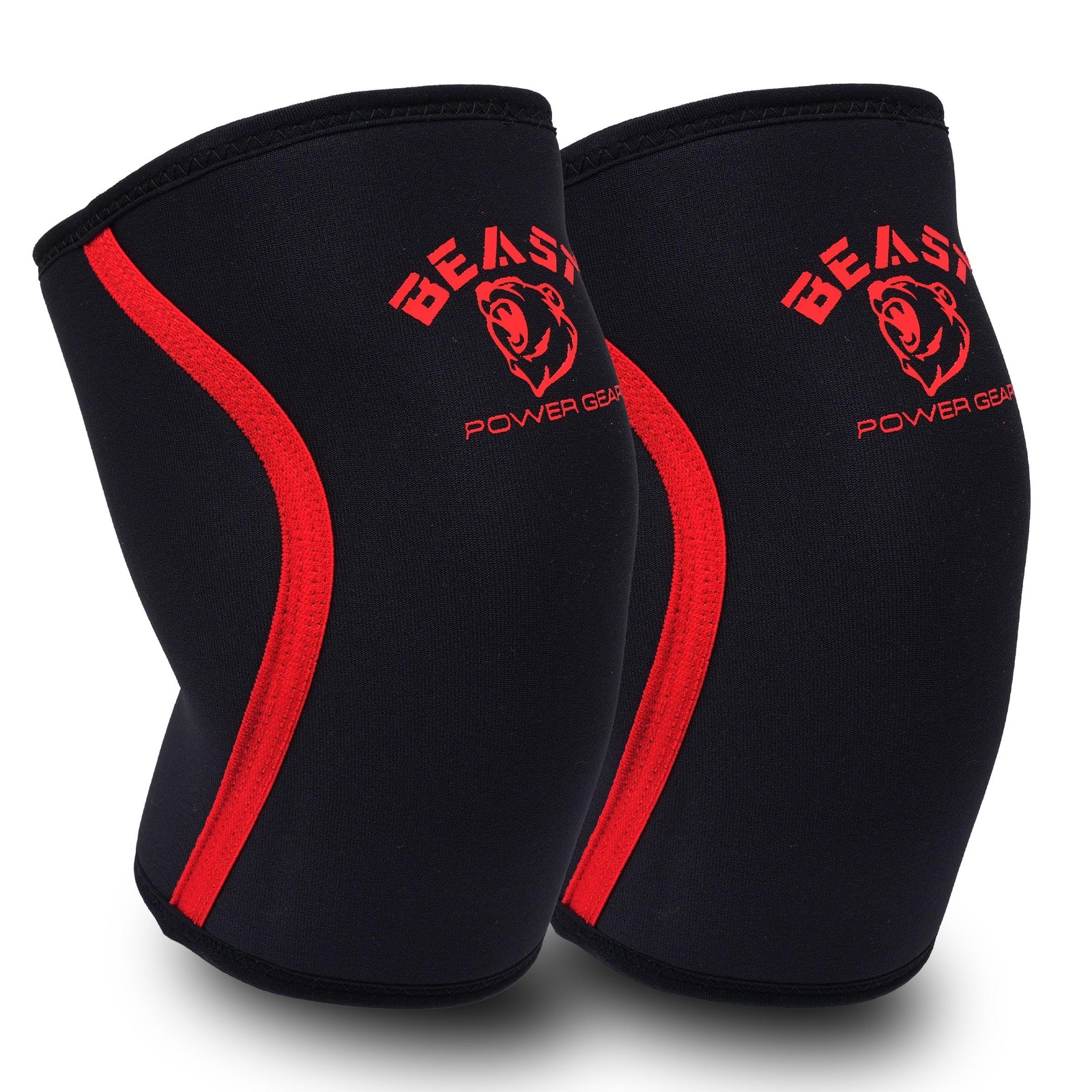 Neoprene Compression Knee Sleeves 7MM Support for Squats, Gym Strenght Traini...