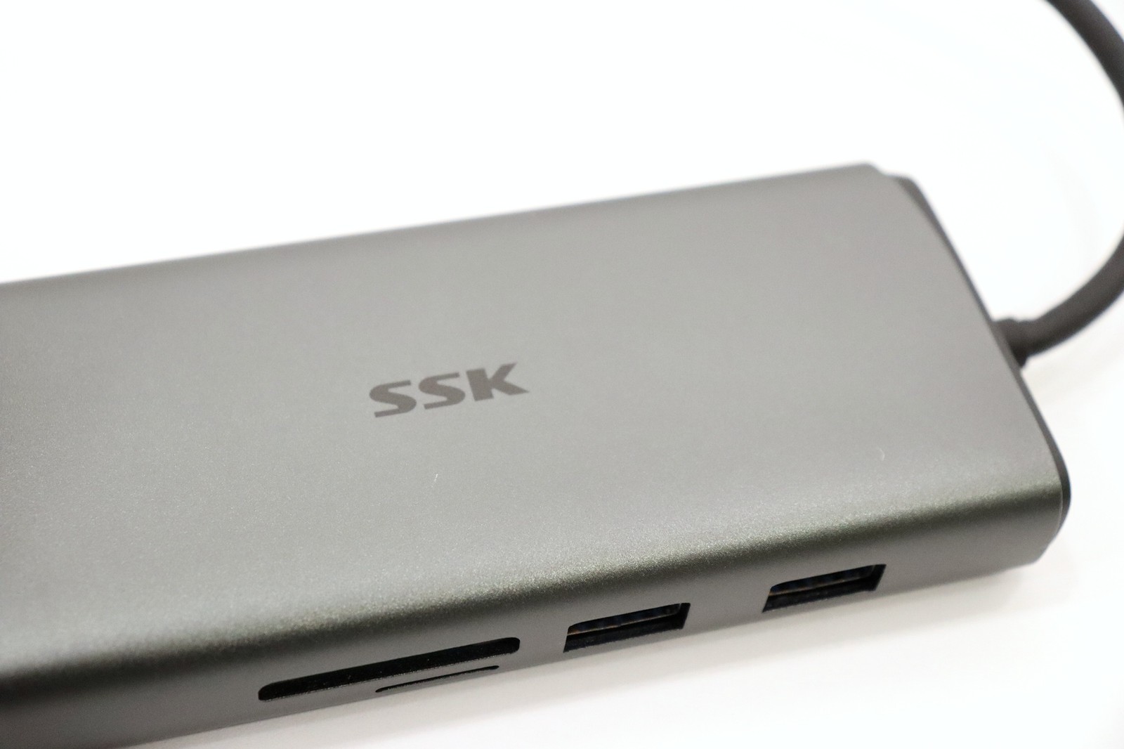 SSK 11-in-1 Type-C Multi-Function Docking Station SC200 (Silver) Refurbished