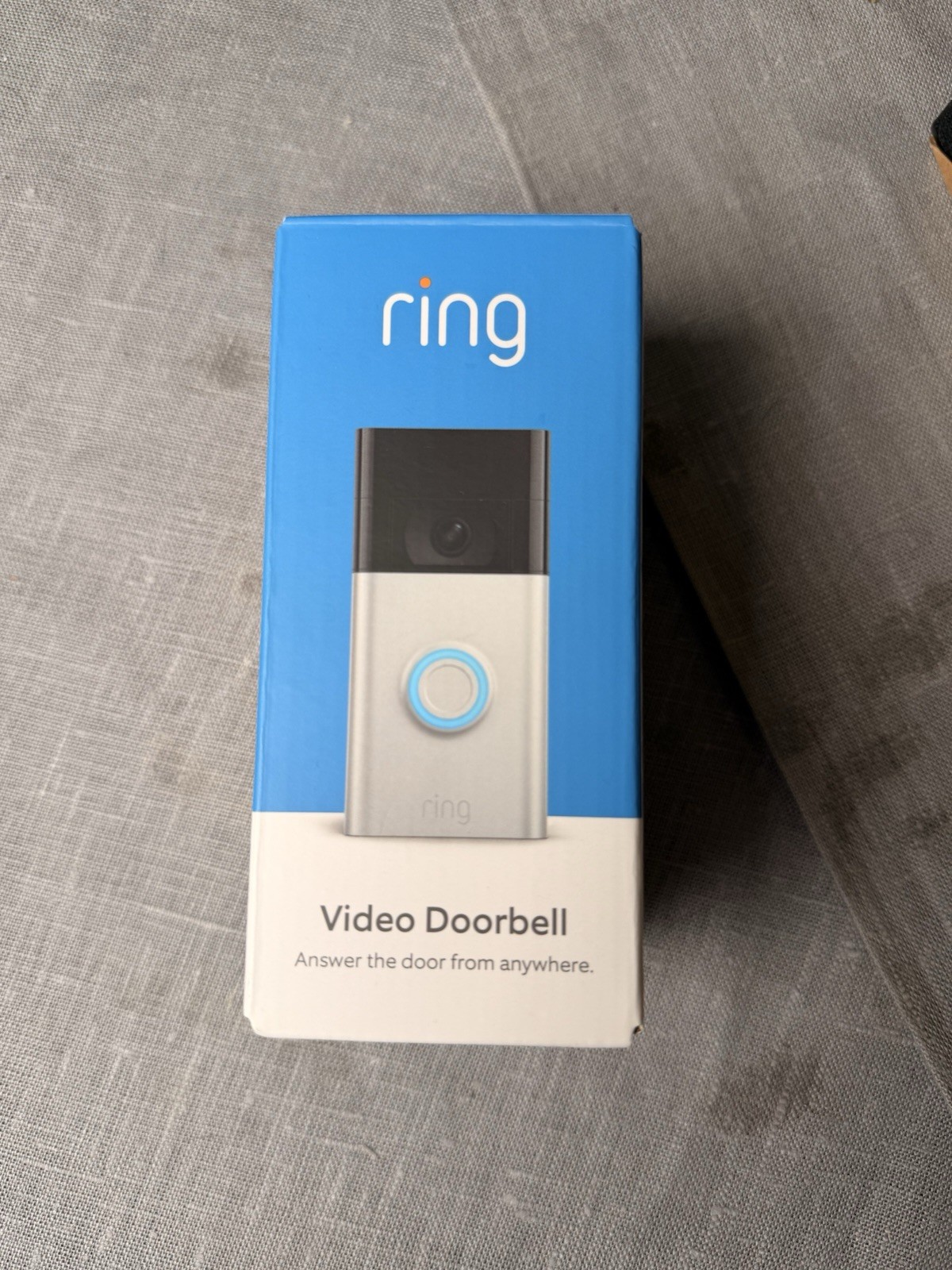 Ring Battery Doorbell Plus Smart Video Doorbell Satin Nickel WiFi Camera