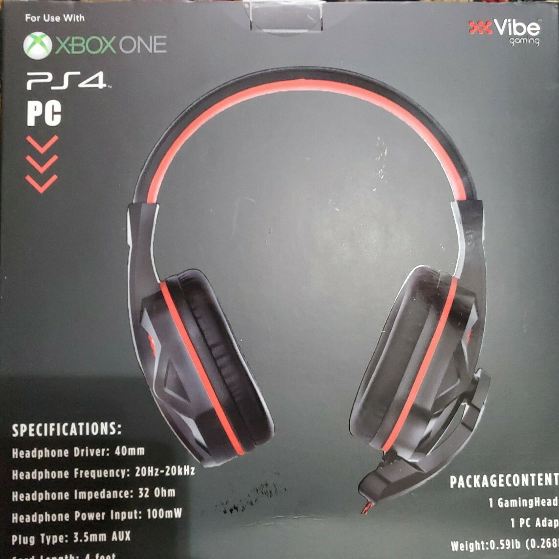 NEW in Box Viper Gaming Headset by Vibe Games