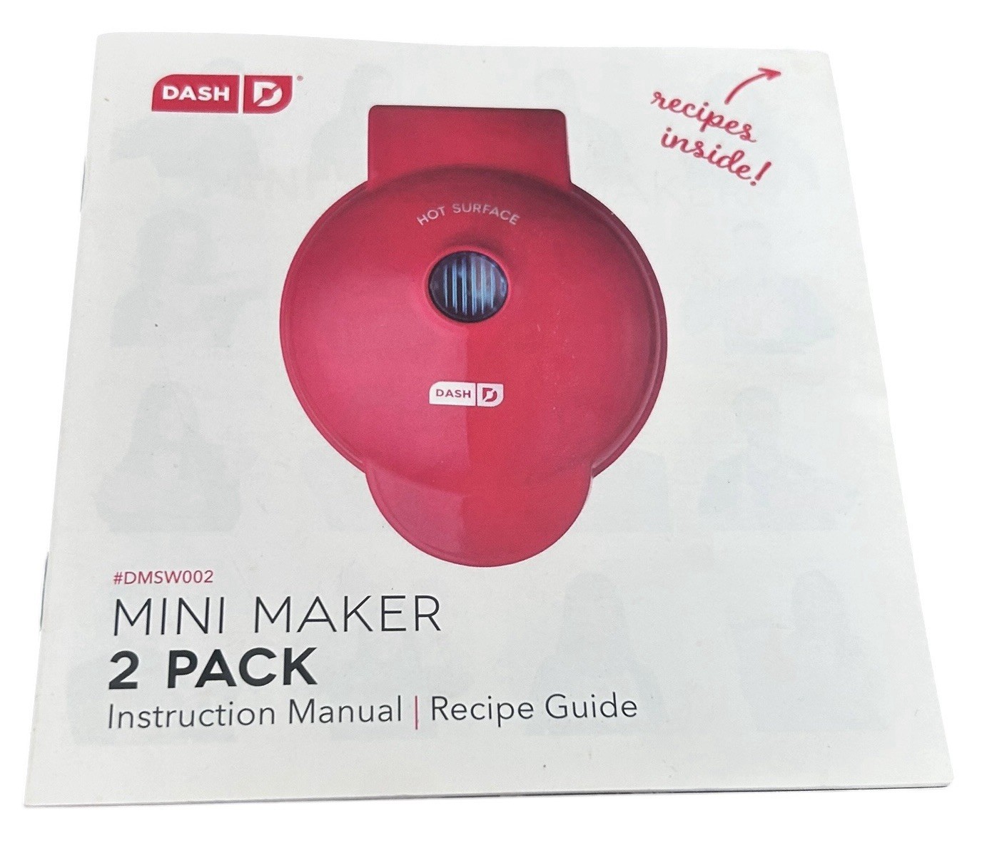 Dash Mini Maker 2-Piece Griddle for Pancakes & Waffle Maker Set of 2