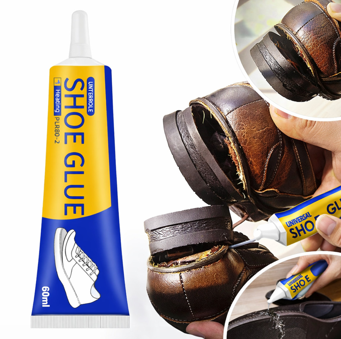 Super Strong Shoe Glues Repairing Adhesive Shoe Sealers For All Boot Fast Glue👌