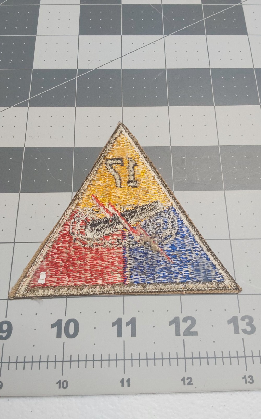 WWII US Army 17th Armored Division Patch