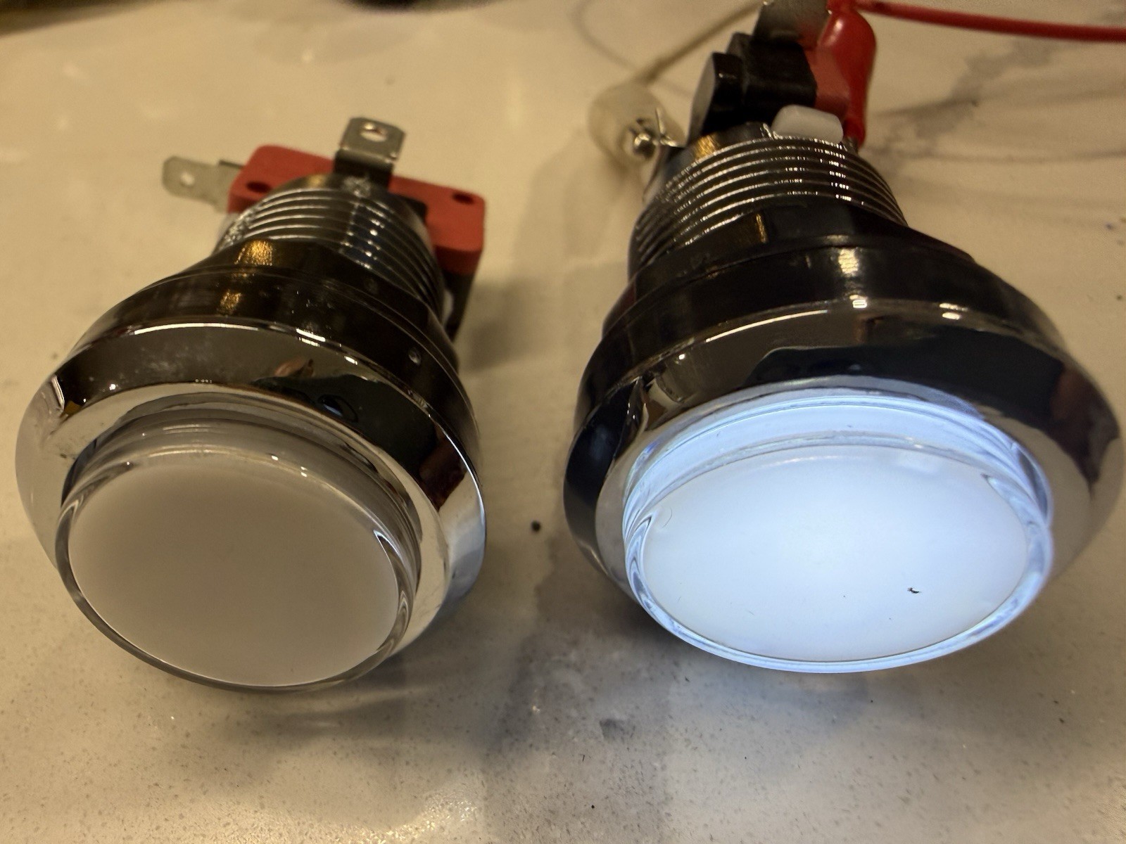 Micro Switch W/LED (2 PCs)