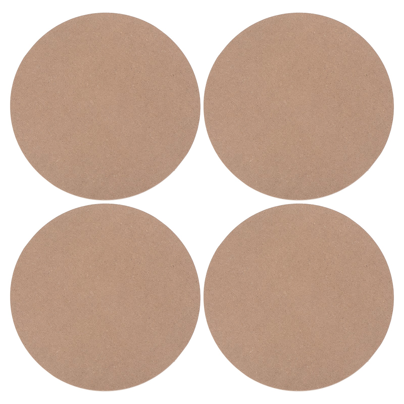 4 Pcs 8" Round Pottery Wheel Bat Pottery Bats for Pottery Wheel 1/3 Thick