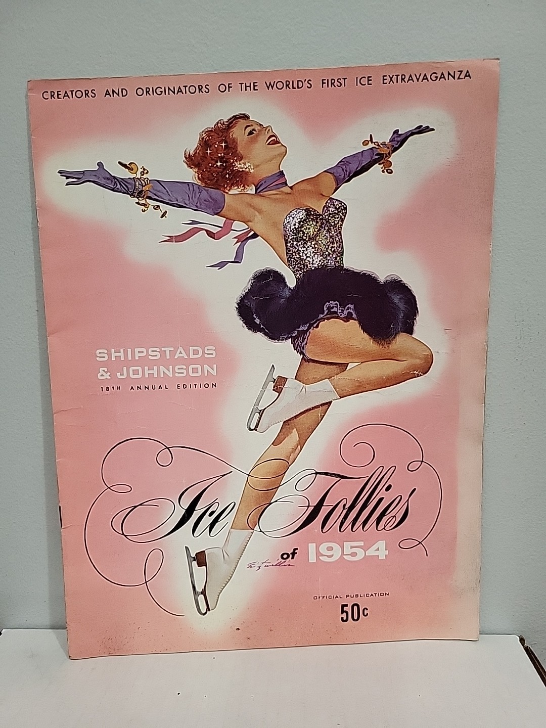1954 Ice Follies at Boston Garden Official Program Figure Skating