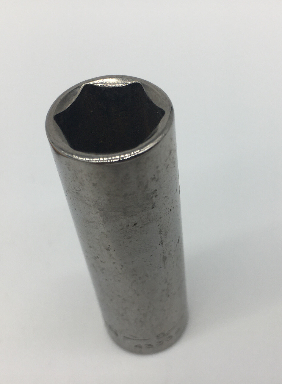 Vintage Craftsman -G- Code 43334 9/16” 6 Point 3/8” Drive Deep Socket! Nice USA