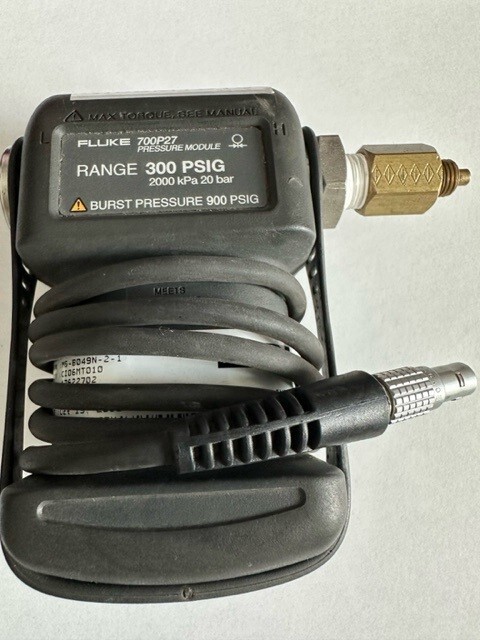 Fluke 700P27 Pressure Module 300PSIG / 20 Bar
