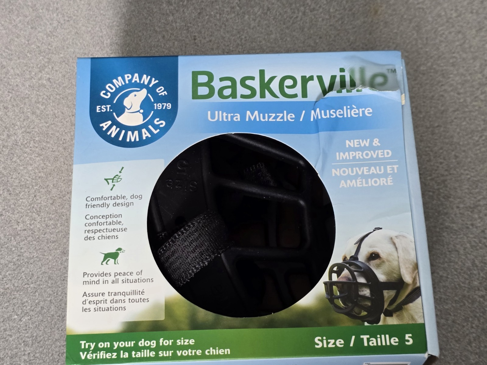 dog muzzle large