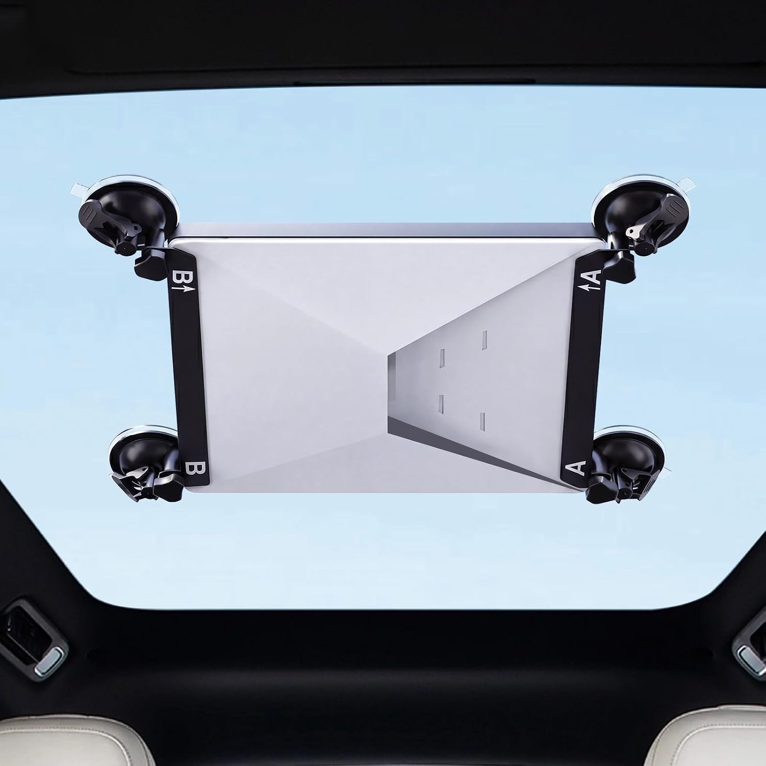 Starlink Mini Mount - Locking Suction Cup with Anti-Shake Tech, No Assembly for