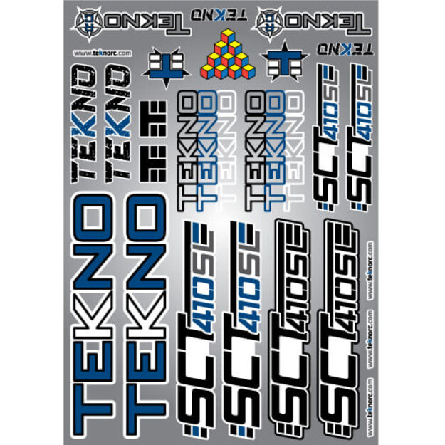 Tekno RC 7013 Decal Sheet (SCT410SL)