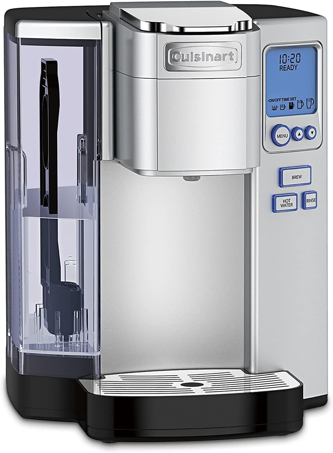 Cuisinart Premium Single Serve Coffeemaker 72oz Programmable Coffee Maker Silver