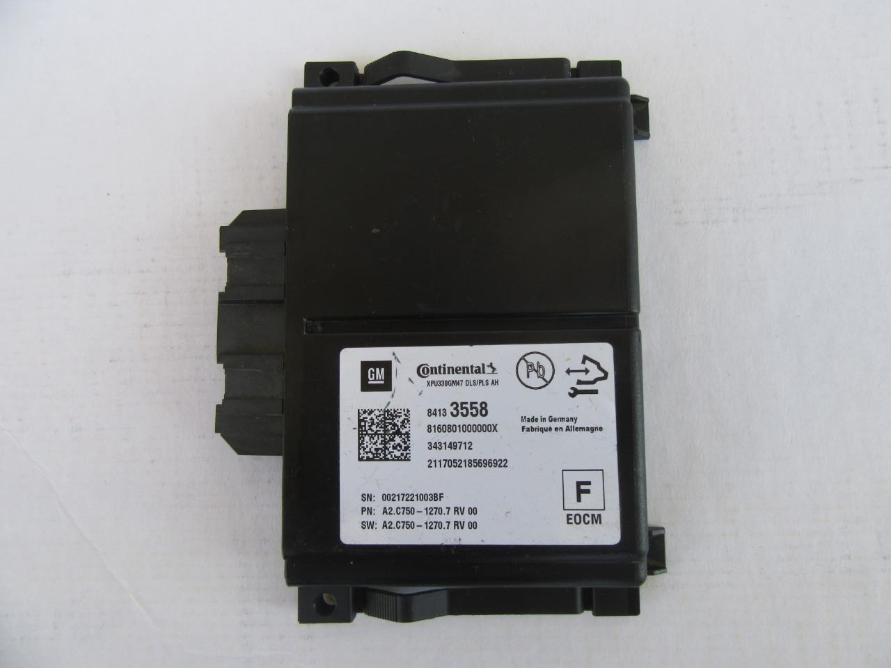 84133558 Pre-Crash Collision Avoidance System Module Buick Chevy Cadillac GMC