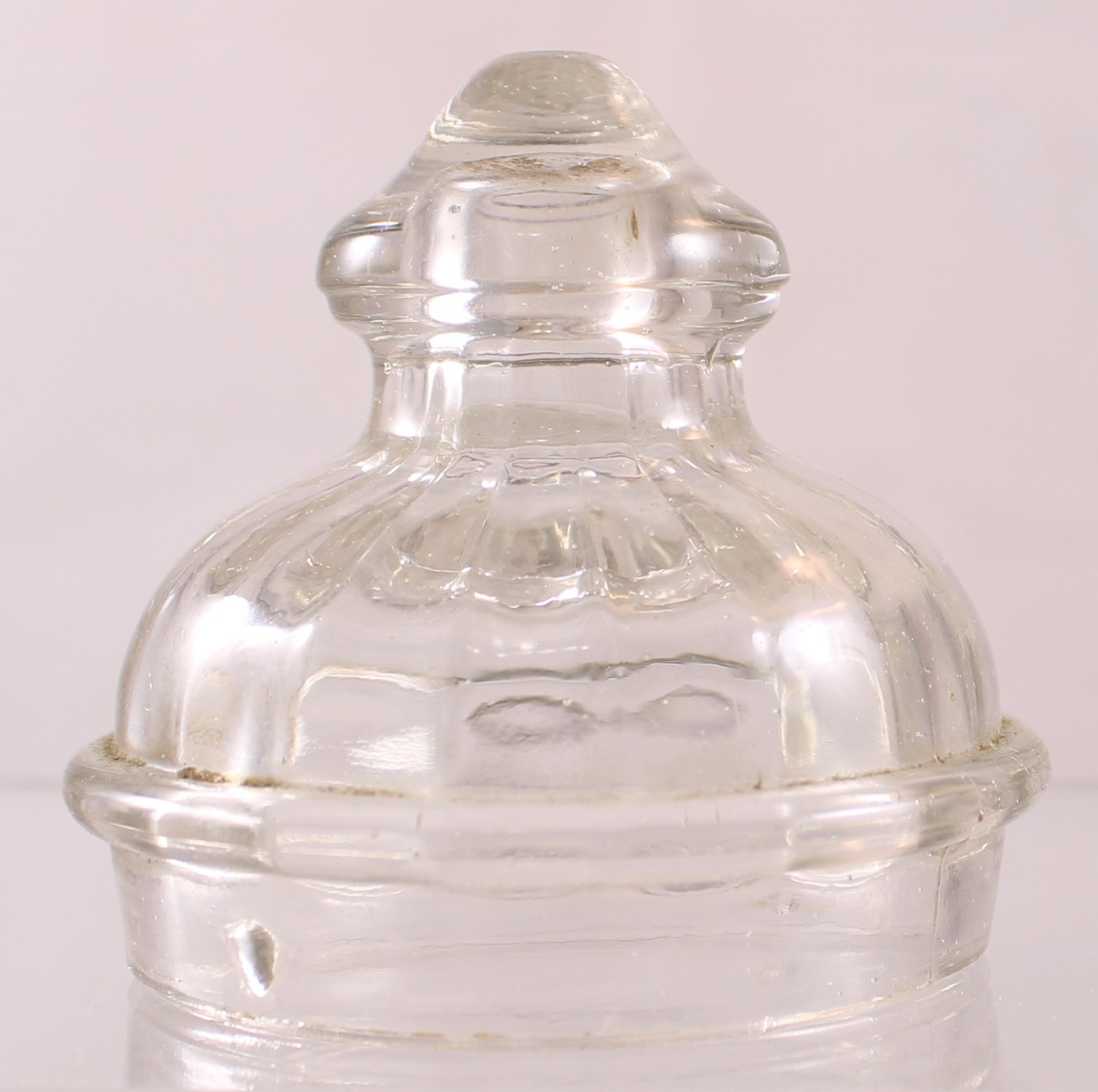 Vintage Coffee Pot Percolator Clear Glass Top Knob Replacement Lid