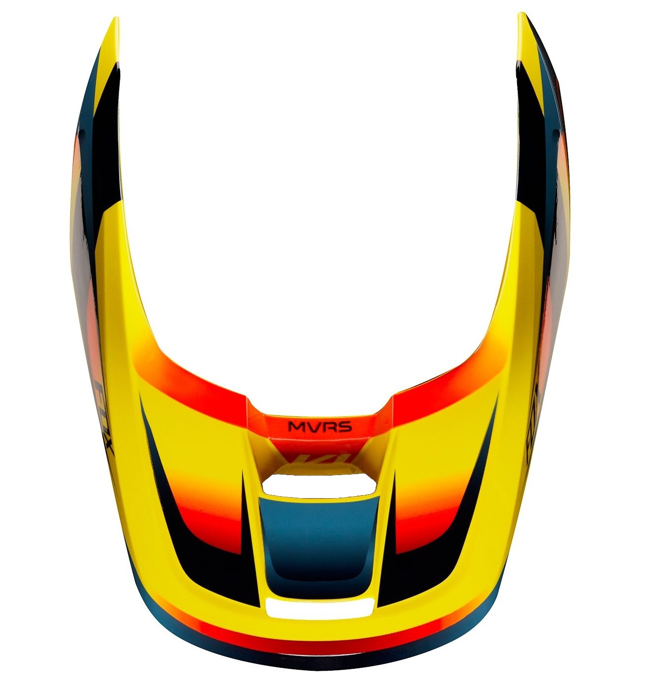 Fox Racing V1 Motif Helmet Replacement Visor/Peak Yellow