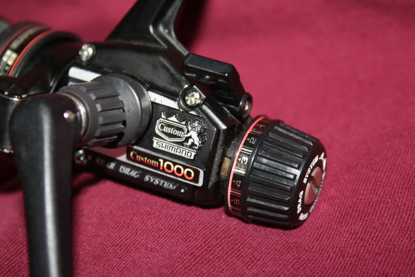 Vintage Great Working Shimano Custom 1000 Ultra Light Fishing Reel