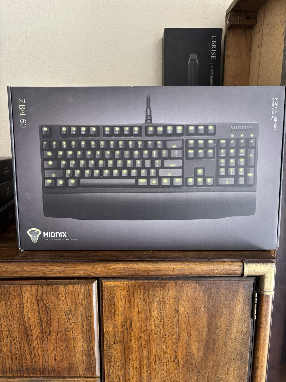 Mionix Zibal 60 keyboard Brand New In Box Never Used