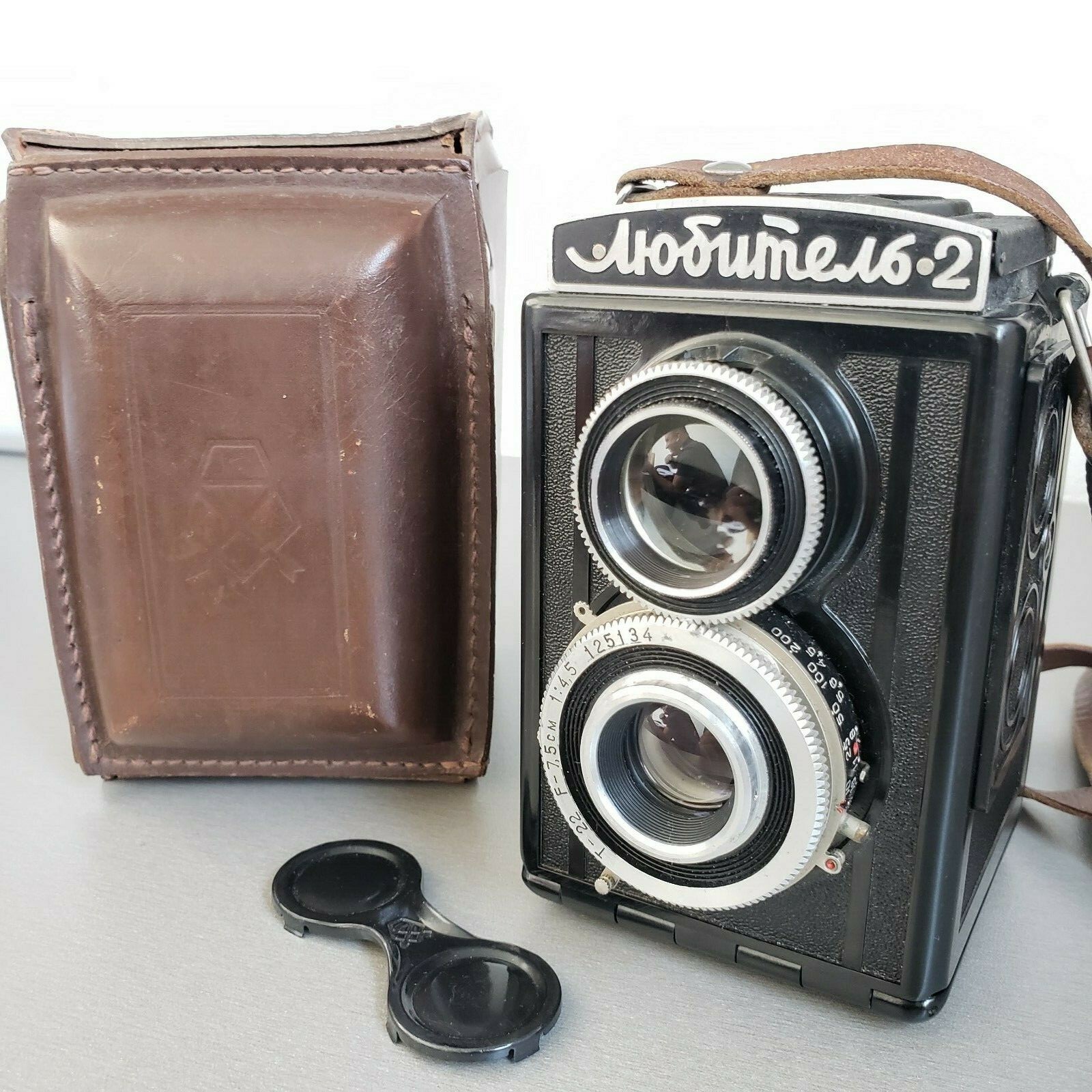LUBITEL 2 LOMO Photo Camera Soviet TLR Medium Format 6x6